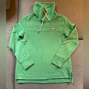 Vineyard Vines Green Turtleneck Sweater